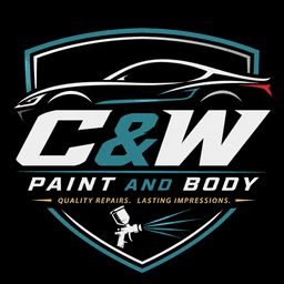 C&W Paint and Body logo